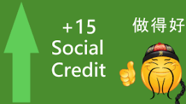 My first meme restoration: Social Credits. This probably has been done before. : r/MemeRestoration